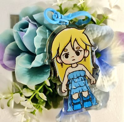 7cm acrylic keychain - like water wendy