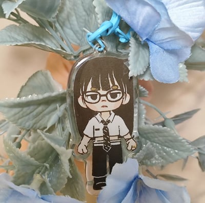 7cm acrylic keychain - wish you hell wendy