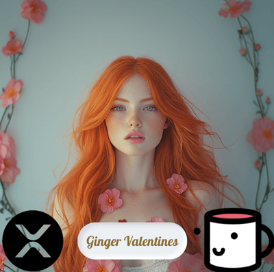 Stunning red-haired girls surrounded by vibrant, delicate flowers. Perfectly capturing the spirit of