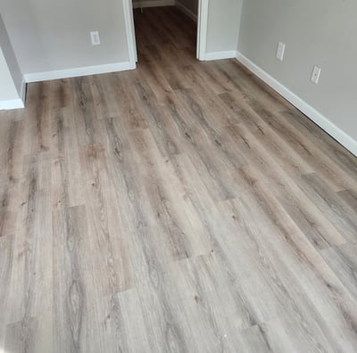 Installed this beautiful new floor.