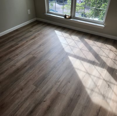 Installed this beautiful new floor.