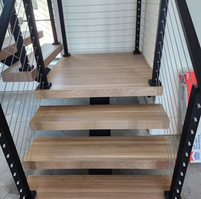 Installed this beautiful stair system.
