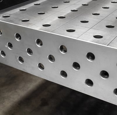 a welding table