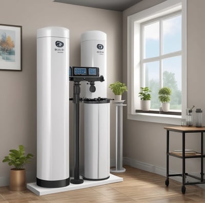 Close-up view of salt crystals clustered densely, reflecting light in whites and soft grays. The texture is rough and granular, with the sunlight creating a slight shimmer across the uneven surface.