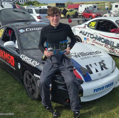 Double race winner at Thruxton in OT Coupe Cup