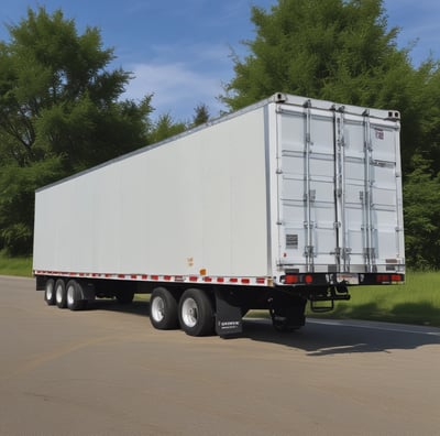 caja cerrada de trailer de 53 pies de largo