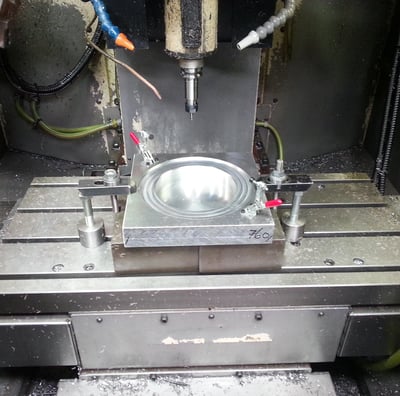 3D profile cnc machining