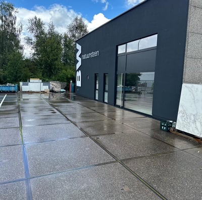buiten voltooiing renovatie