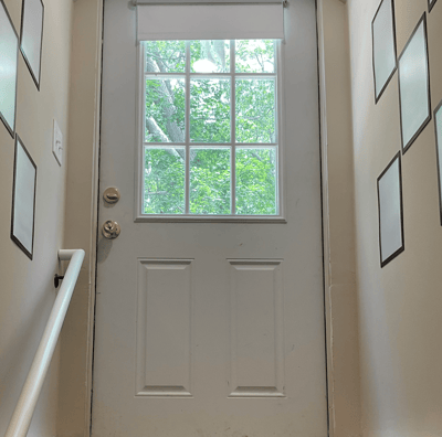 Photo of May Flower Child Care's welcoming entrance.