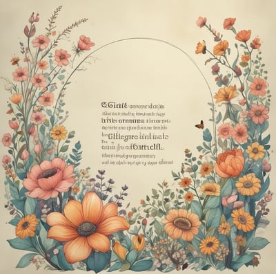 A textured concrete wall features a piece of graffiti with stencil-style text in both English and another language. The poem expresses introspection and connection, with a focus on finding oneself in another's eyes.