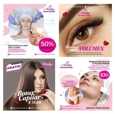 Marketing en Redes Sociales - Marilyn Studio