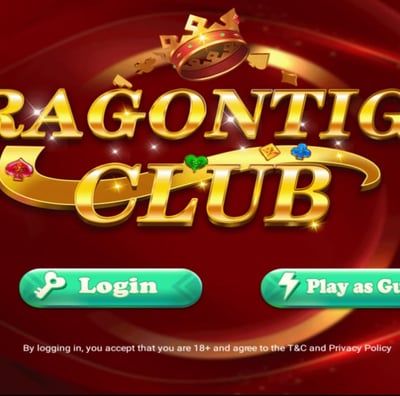 Dragon Tiger club Game | Download Pakistan Game Dragon Tiger Club Apk 2025 Download 3patti