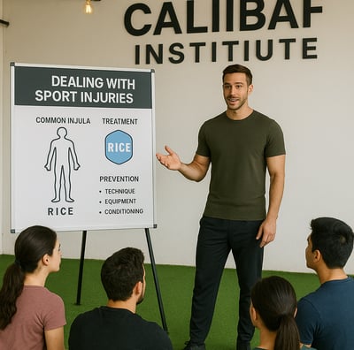 ‘Dealing with injuries’ thought at CALIBAF INSTITUE (Certified Calisthenics Trainer)