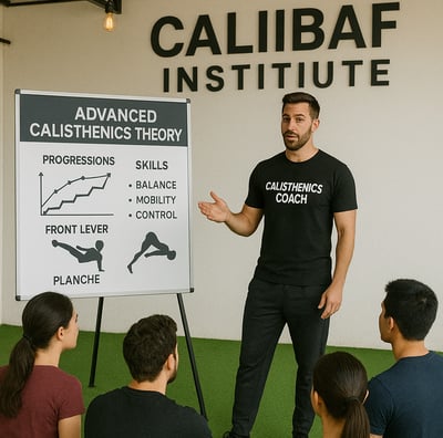 Advance Calisthenics Theory thought at CALIBAF INSTITUE (Certified Calisthenics Trainer)