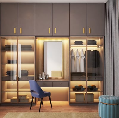 luxury walk in closet