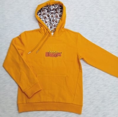 Hoodie Yellow Tirupur PolyCotton