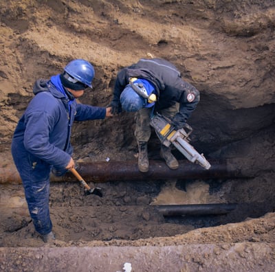 Ajax Plumber before and after pipe repair | Quality plumbing solutions in Ajax, ON