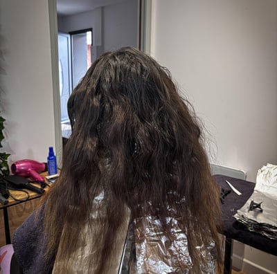 Femme cheveux naturel