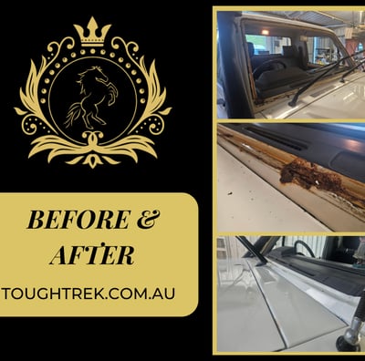 Windscreen Rust Repairs, Removal and Replacement of windscreen