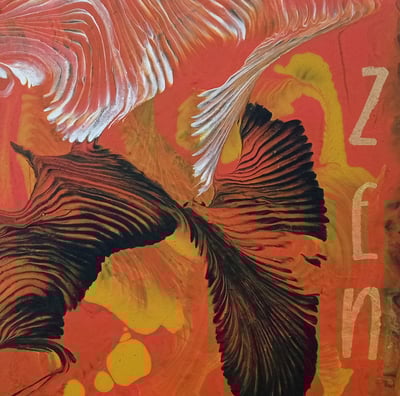 Ailée ZEN - Peinture acrylique - 2024