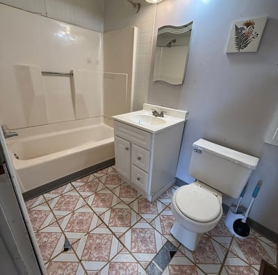 Bathroom After Cleanout