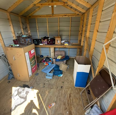 Shed Before Cleanout