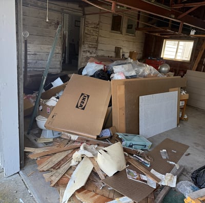Garage Before Cleanout