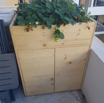 Jardinière sur mesure