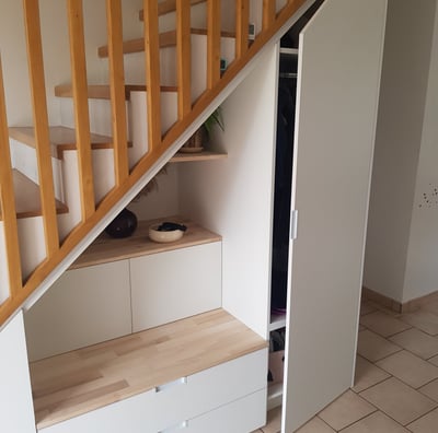 Agencement sous escalier