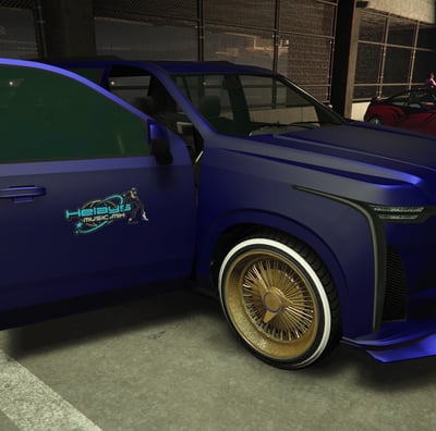 Suv Matte Purple on Benny's high Priced Daytons