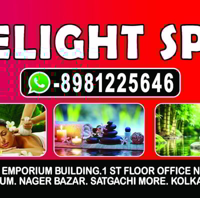 best spa in Nagerbazar Kolkata, Delight Spa. luxury massage