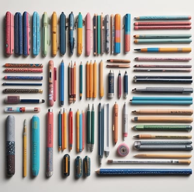 A series of signs are displayed on a light blue wall, featuring English and Chinese text. The top sign advertises paper and printing services, the middle sign mentions a charcoal dealer, and the lower signs include an 'ICE' label and a 'NO PARKING' notice.