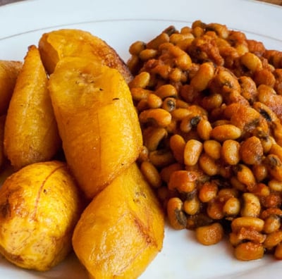 beans and plantain
