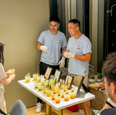 loma parties cocktail event