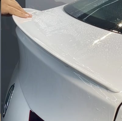 PRECUT FILM ON MB GLS