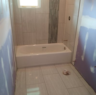 Tile work