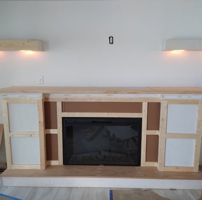 Electric Fire Place Surround
