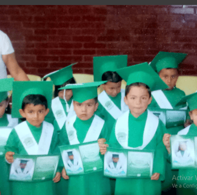 Acto de graduación de Preescolares año 2009