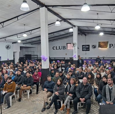 Acto de La Libertad Avanza Entre Ríos, junio 2025