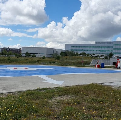 Proyecto de Restauración del Helipuerto del Hospital Puerta de Hierro en Majadahonda