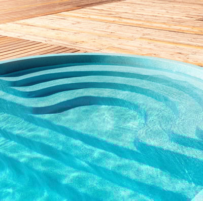 Piscina de fibra de vidro