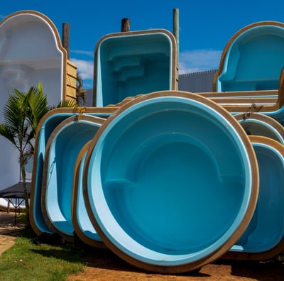 Piscinas de fibra de vidro