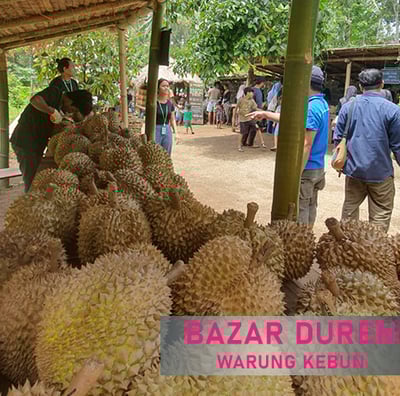 Event Bazar Duren di Bale Kebun