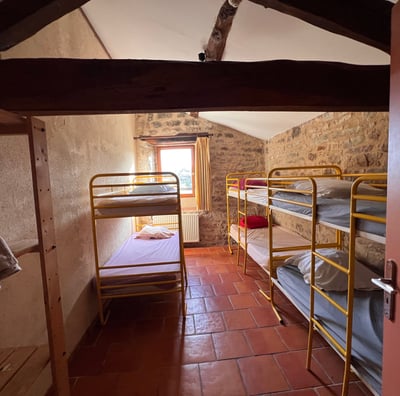 dortoir 6 places gite des clauzels