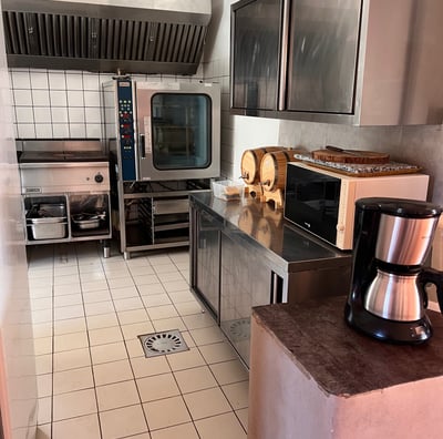 cuisine professionnelle du gite de groupe des clauzels