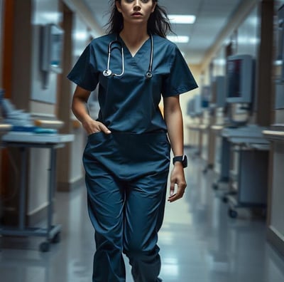 Uniforme para a área da Saúde