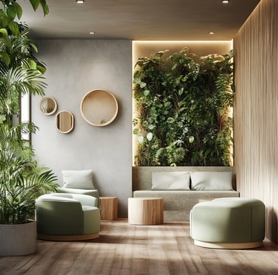 Um espaço que traduz a leveza tropical com elegância descontraída e acolhimento à primeira vista.