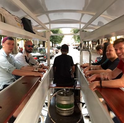 Thirsty for the Riga Beer Bike