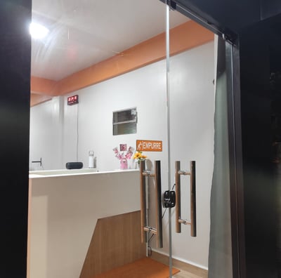 porta da frente do studio