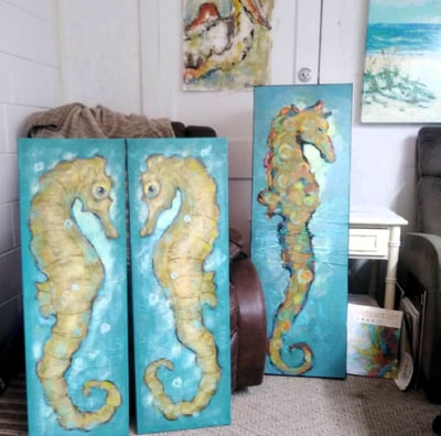 marine life acrylic